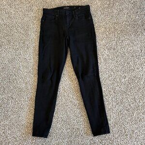 Women’s Lucky Brand Black Ankle Jeans Size 4 in Excellent Condition